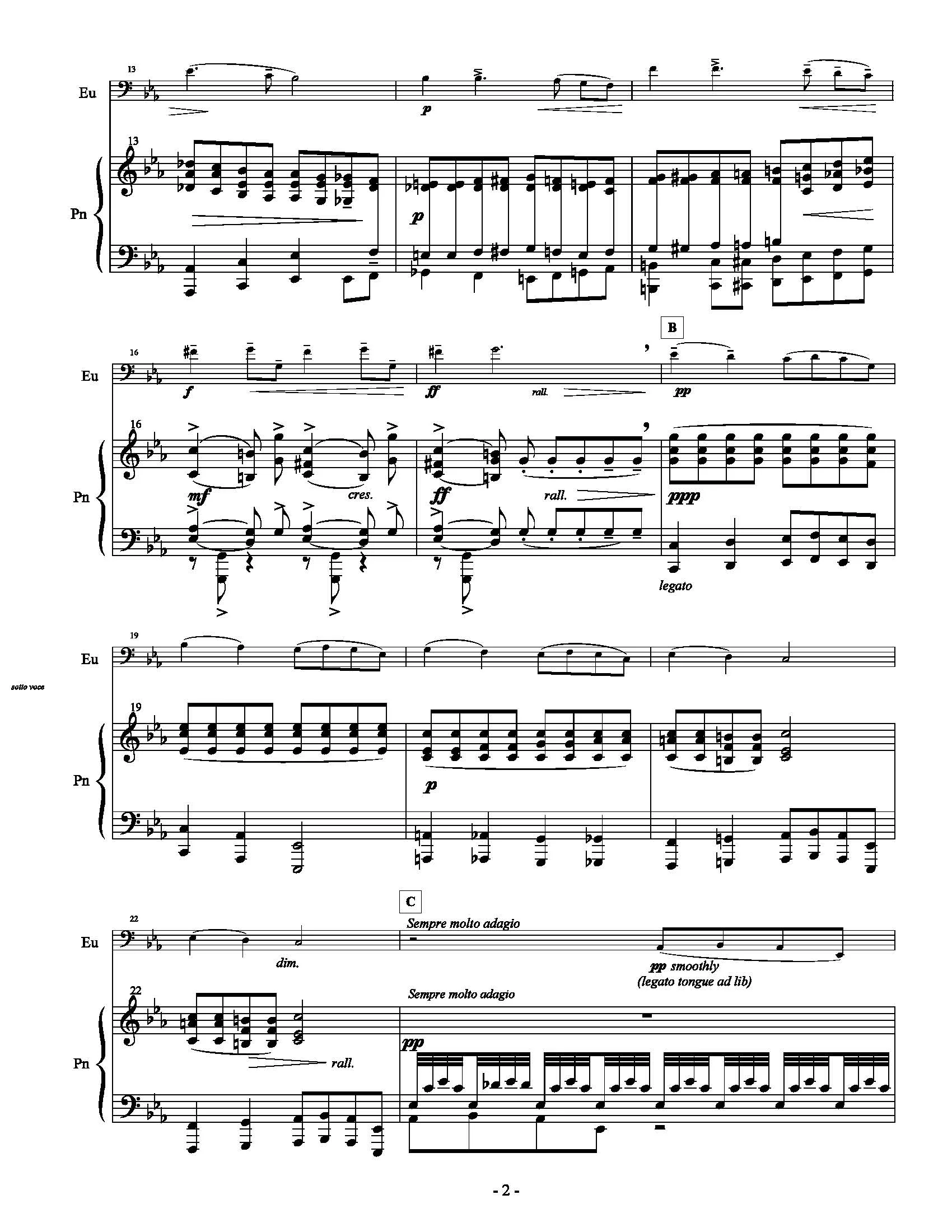 Faure, Gabriel - Elegie in C minor - Image 3