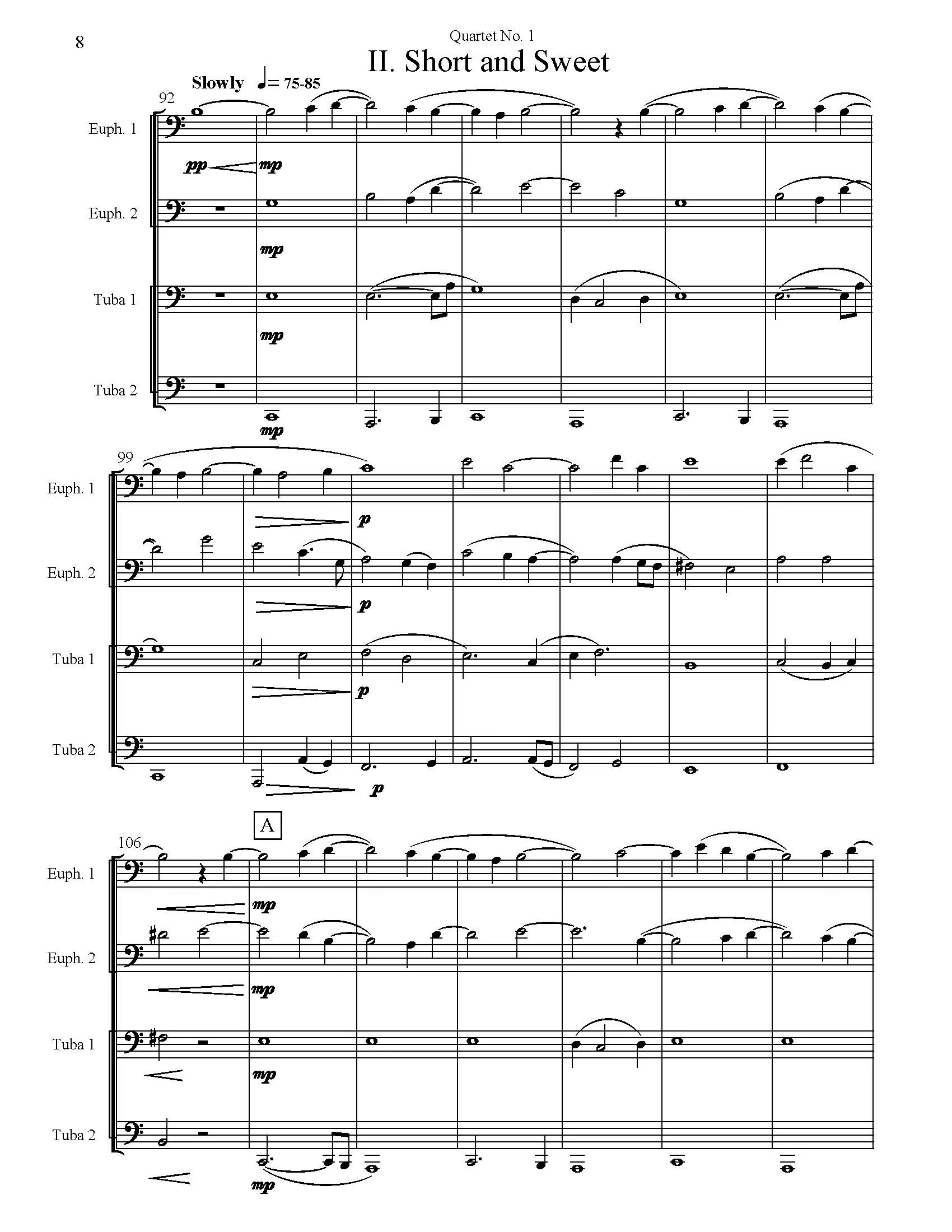 Hackett- Tuba Quartet No. 1 - Image 3